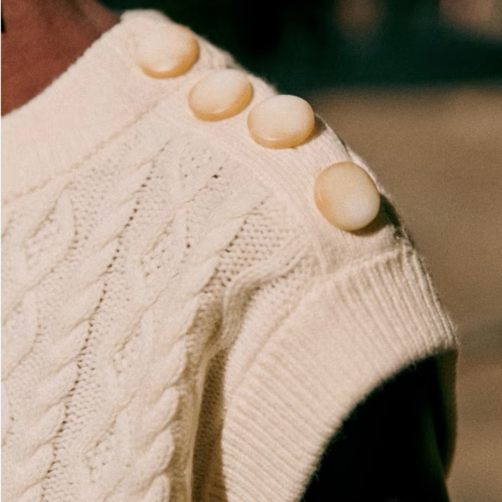 Sezane Gregoire Jumper, Size L - Picture 6 of 10